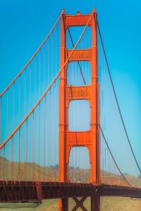 Picture of the Golden Gate Bridge.