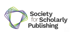 Society for Scholarly Publishing logo.