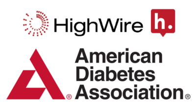 Logos for HighWire, Hypothesis and the American Diabetes Association.