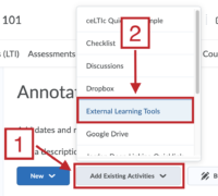 Creating Hypothesis-enabled readings in D2L : Hypothesis